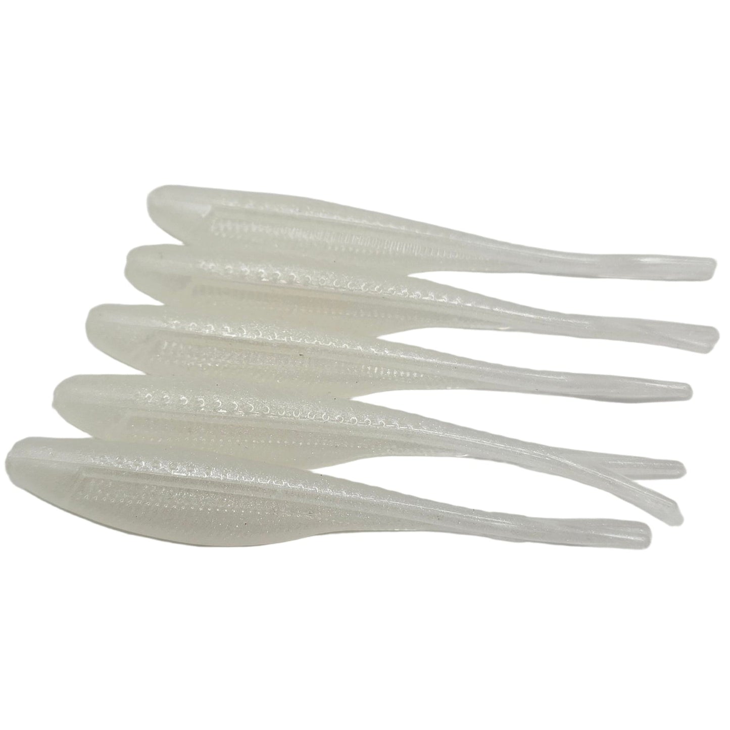 3" Minnow - White Pearl