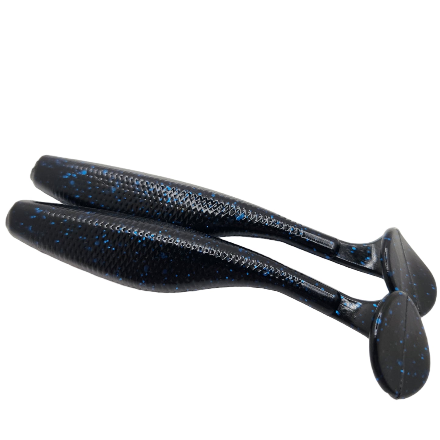 4.2" Twin Swim - Black and Blue