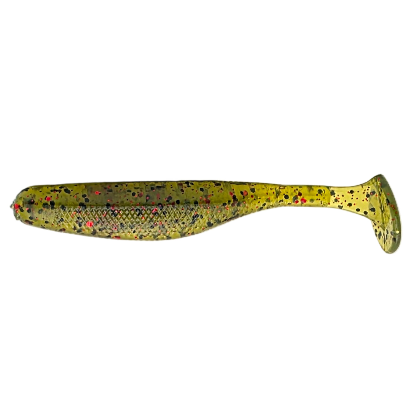 4.2" Twin Swim - Watermelon Red Flake