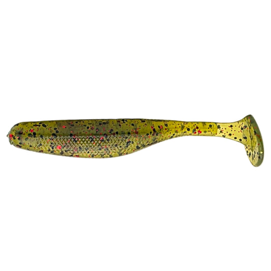4.2" Twin Swim - Watermelon Red Flake