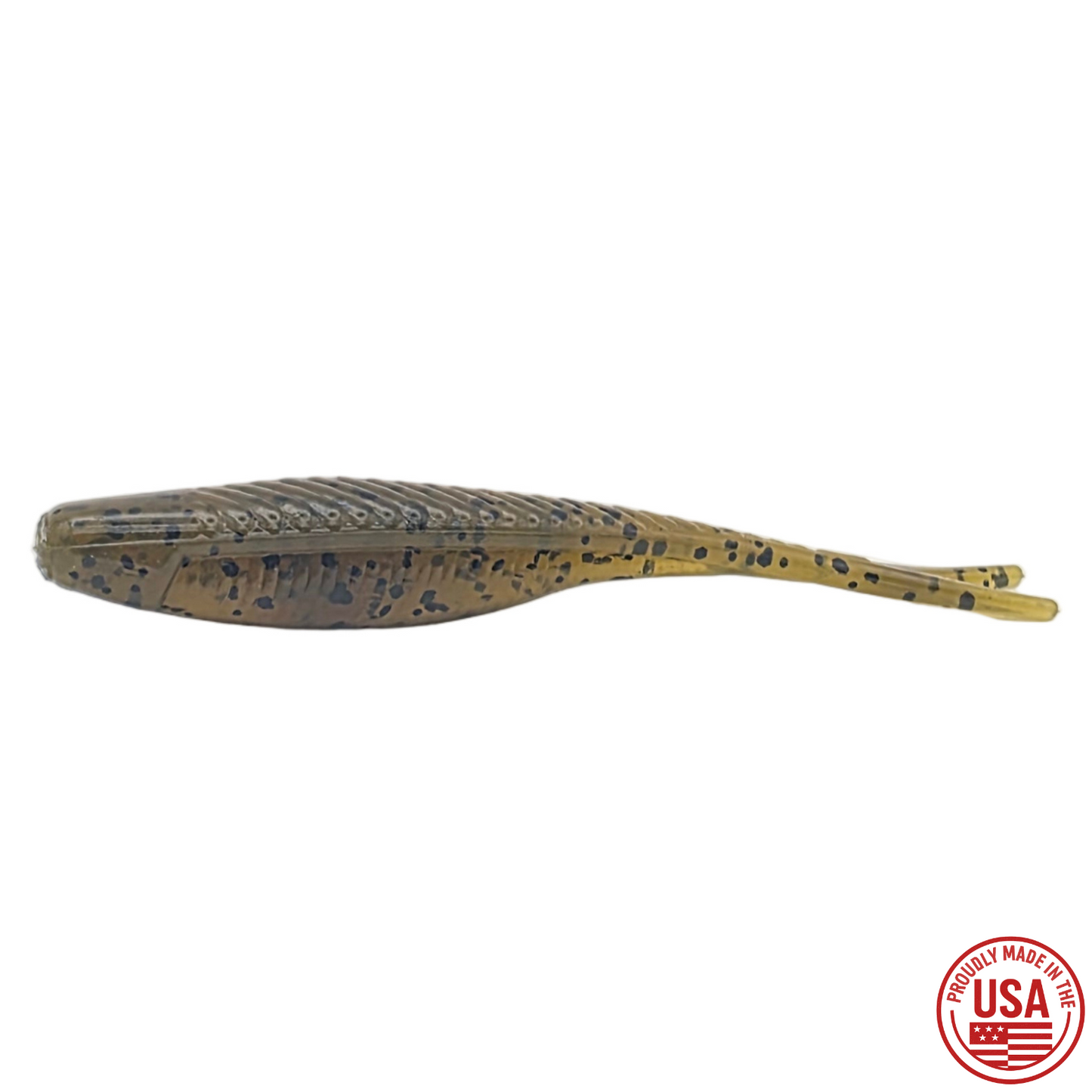 3" Flash Minnow - Green Pumpkin